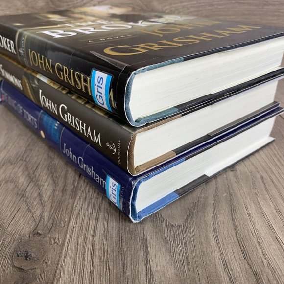 John Grisham Books Lot of 3 - Hardcover Broker, Summons, King Of Torts - Picture 4 of 14